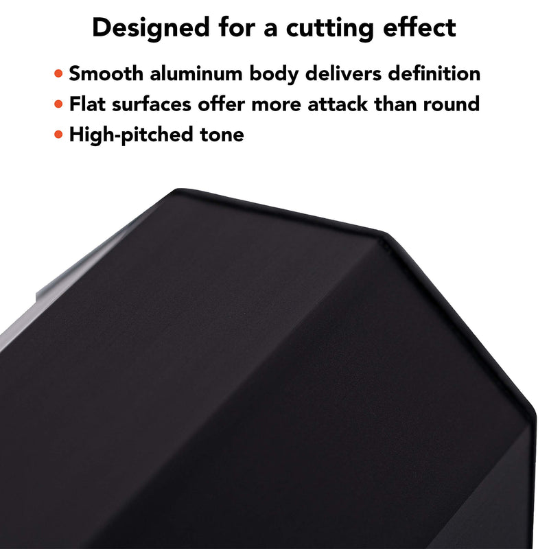[AUSTRALIA] - Meinl Percussion SH8BK Aluminum Octagonal Shaker, Small, Black 