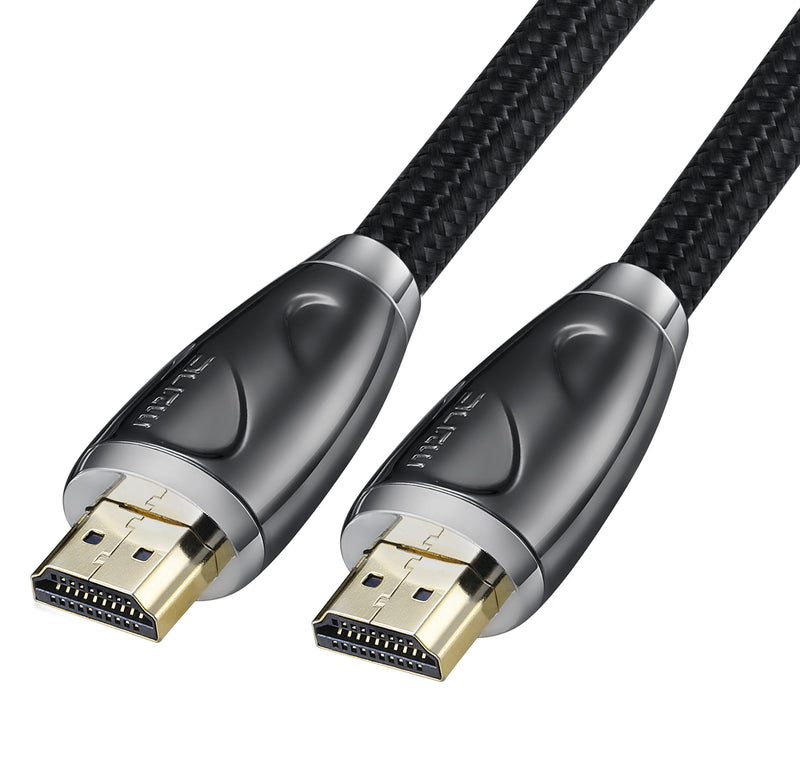 4K HDR HDMI Cable 25 Feet, HDMI 2.0 18Gbps, Supports 4K 60Hz(Dolby Vision, HDR10, HDCP 2.2) 1440p 120Hz and ARC, High Speed Ultra HD Cord 25Feet