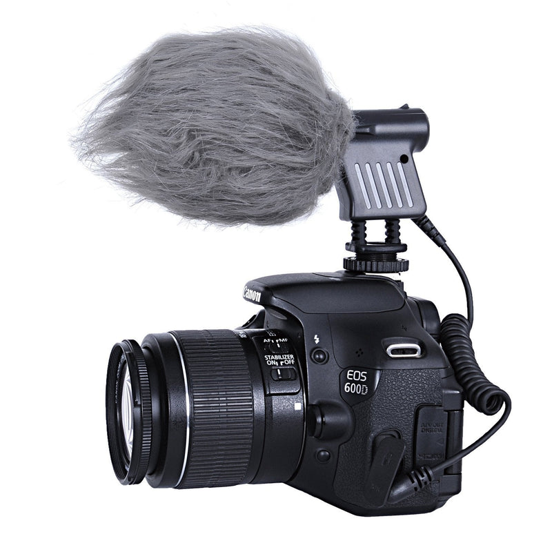 Movo VXR1000 Mini HD Shotgun Condenser Video Microphone for DSLR and Mirrorless Cameras