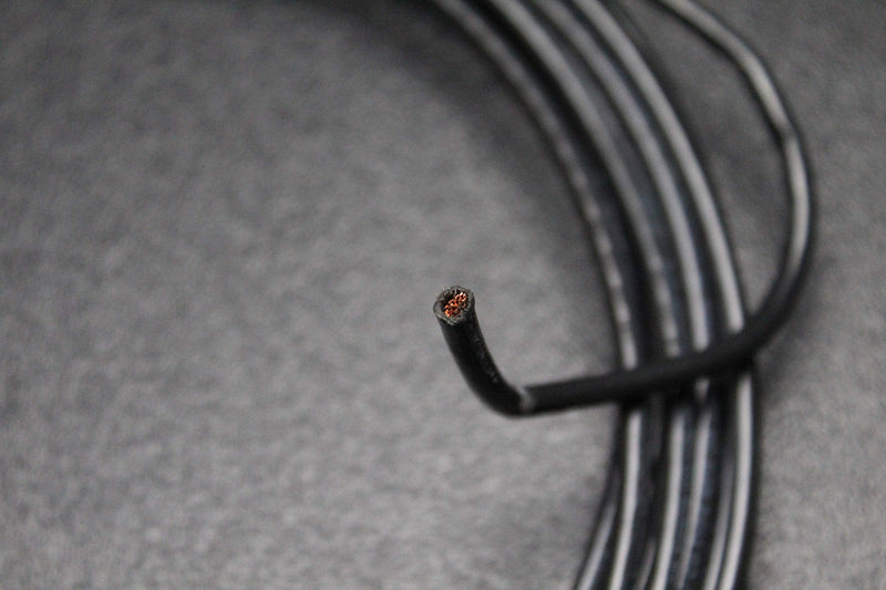 10 Gauge THHN Wire Stranded Black 10 FT THWN 600V Building Machine Cable AWG