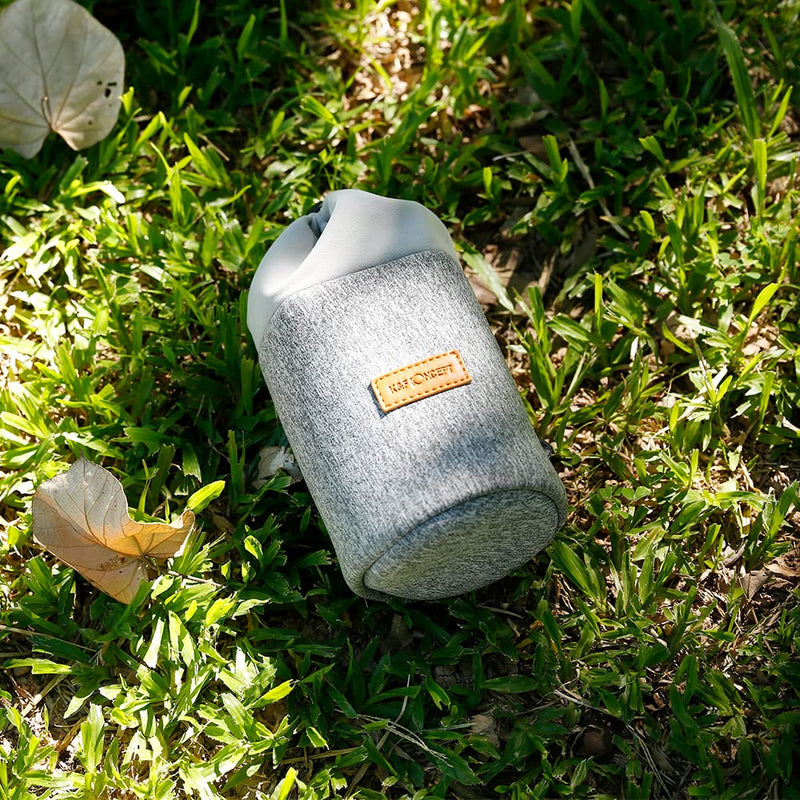 K&F Concept Lens Pouch Bag, 2-in-1 Neoprene Lens Carry Case Compatible with Multiple Sizes Camera Lens 10 x 18cm