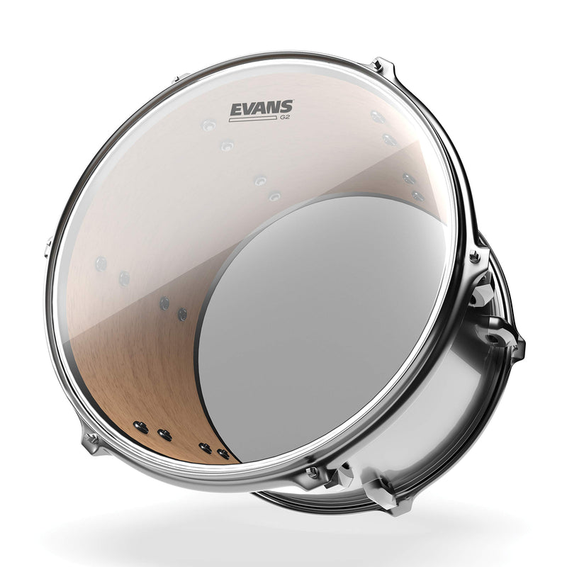 Evans G2 Clear Rock Pack (10", 12", 16") with 14" HD Dry Snare Batter (EPP-G2HDD-R)