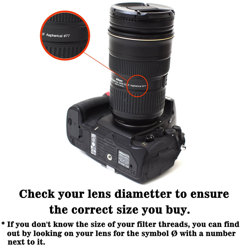 IMZ Lens Cap Bundle - 3 x 49MM Front Lens Filter Snap On Pinch Cap Protector Cover for DSLR SLR Camera Lens 49x3 49 mm