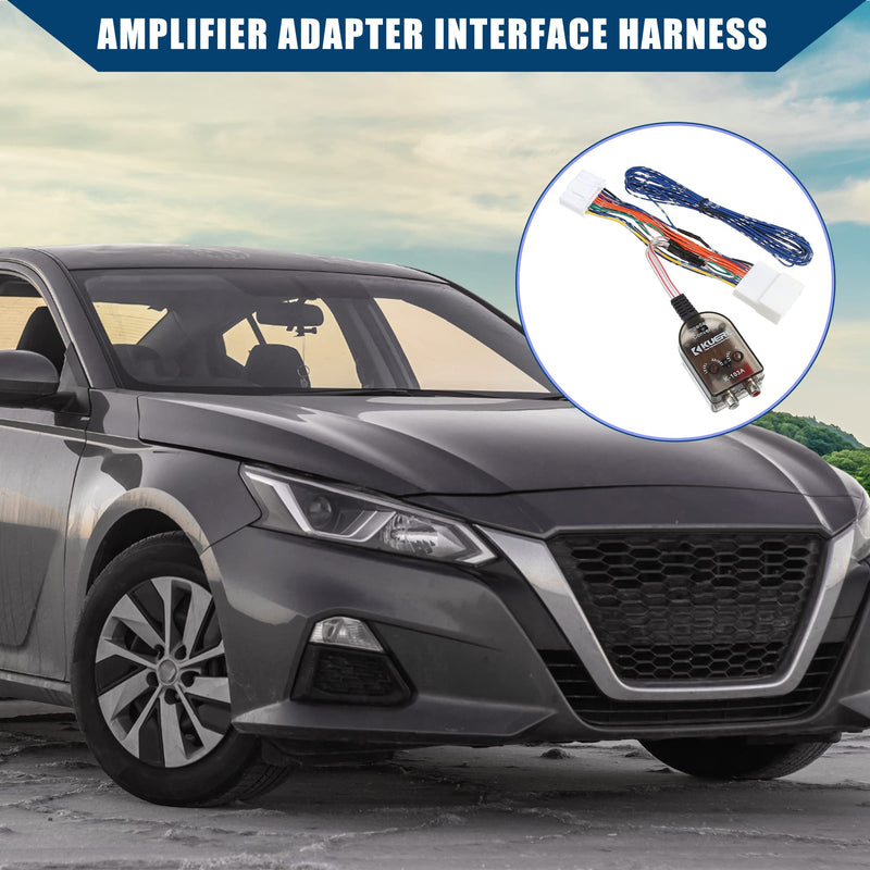 Hihaha Inner/Radio Add a Subwoofer Amplifier Harness for Nissan Altima 2007-2018 for Subaru Forester 2009-2015 / Radio Plug & Play Wiring Harness/Plastic / 1 Pcs/Colorful