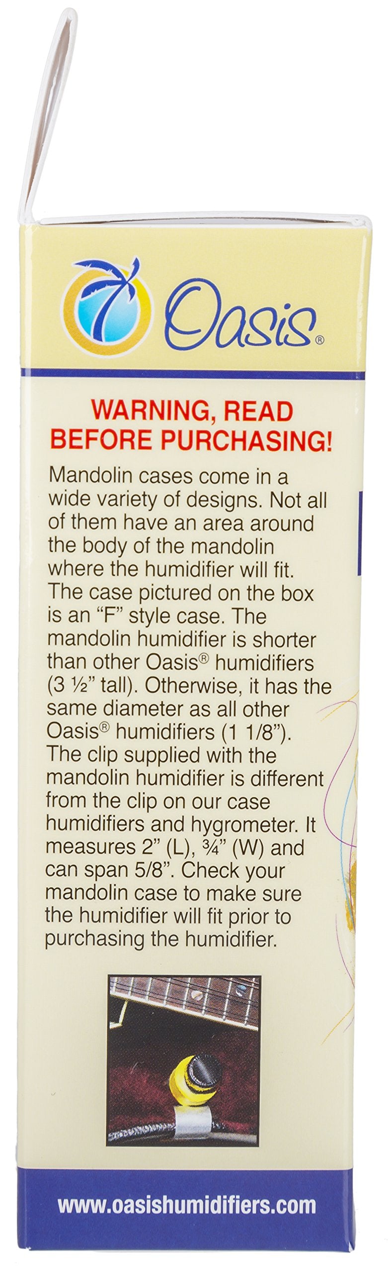 O Oasis Humidifier for acoustic guitars (Mandolin