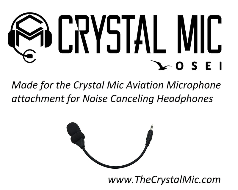 Three (3) Replacement windscreen for Bose/David Clark/Lightspeed/Crystal Mic
