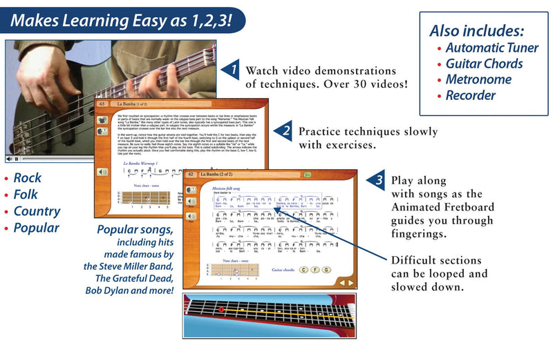 eMedia Bass Method v2 - Learn at Home PC/Mac Disc