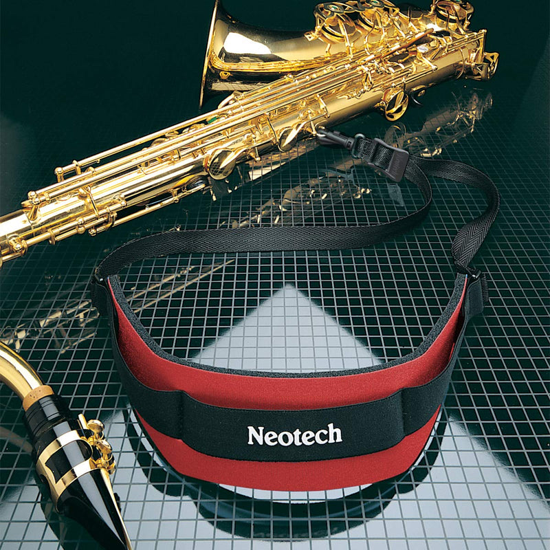 Neotech Saxophone Strap Regular Swivel hook, Red 1902162