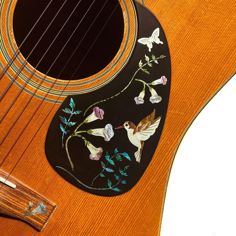 Assorted Hummingbird -Inlay Stickers Set- Brown