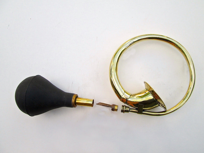 Circular Brass Bulb Horn