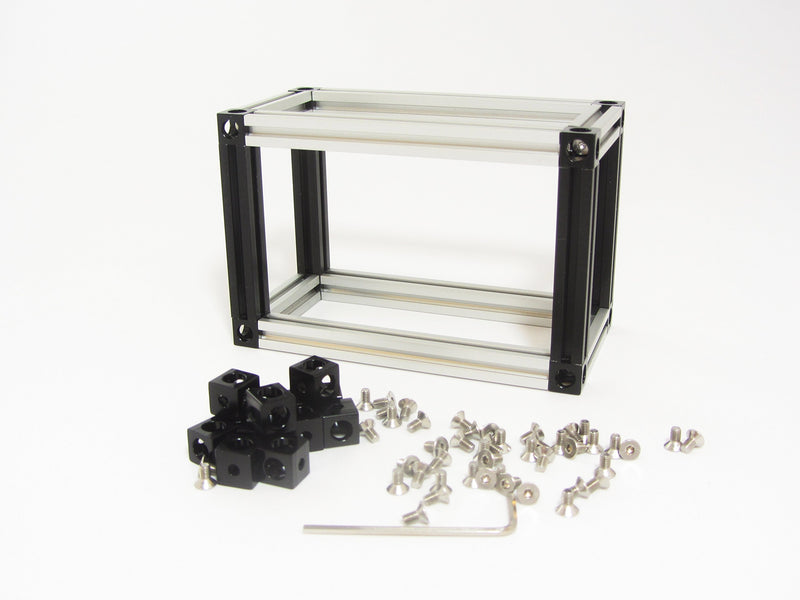 MakerBeam Corner Cube Black 12 pcs