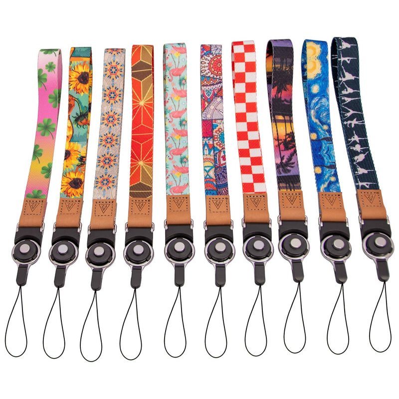 Phone Lanyard Detachable Ring Universal Phone Neck Strap Soft Phone Lanyard Neck Strap Case Holder smartphone Strap Coconut Grove