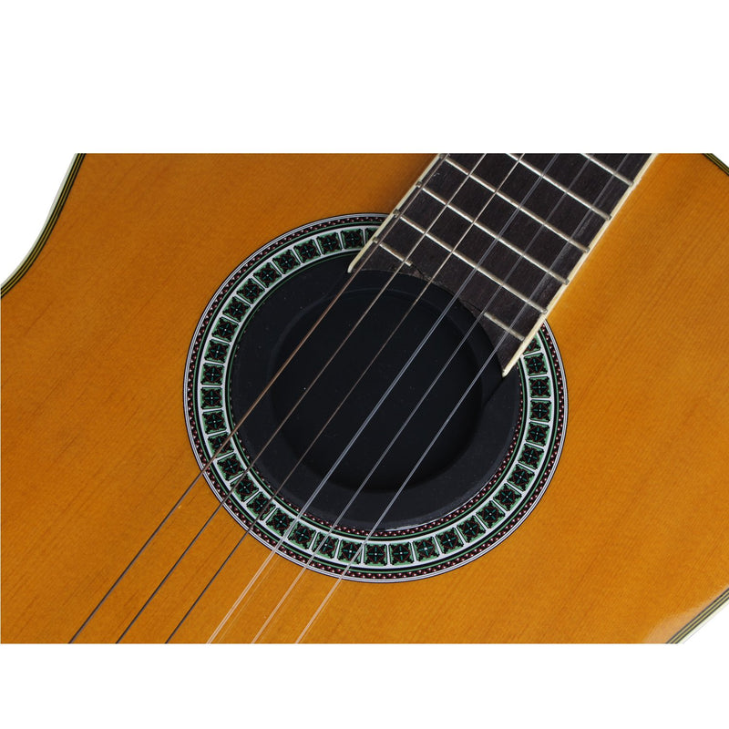 Futheda 100mm Guitar Soundhole Cover Block Plug Screeching Halt Rubber Black for Acoustic Electric Guitar