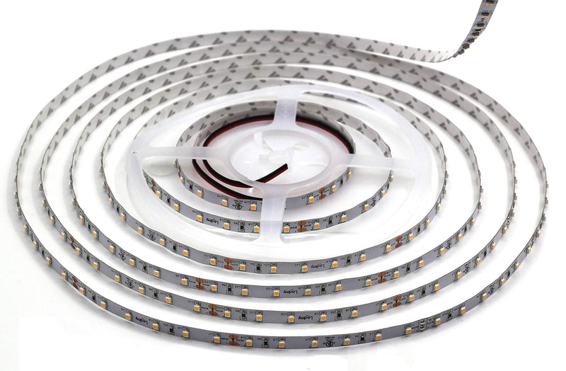 [AUSTRALIA] - LEDMY Flexible Led Strip Light DC 24V 24W SMD3528 300LEDs IP20 Non Waterproof Led Tape Light Warm White 2400K 5Meter/ 16.4Feet Using for Homes, Gardens,Kitchen, Car and Bar 