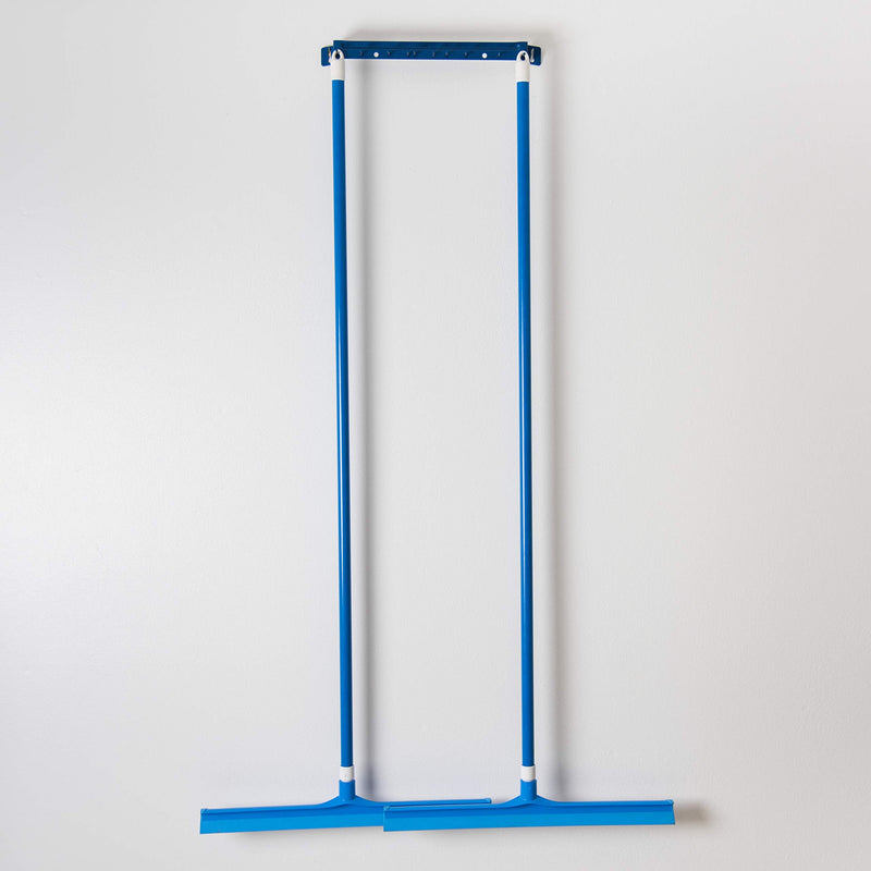 Carlisle 3656714 Solid One-Piece Foam Rubber Head Floor Squeegee, 20" Length, Blue