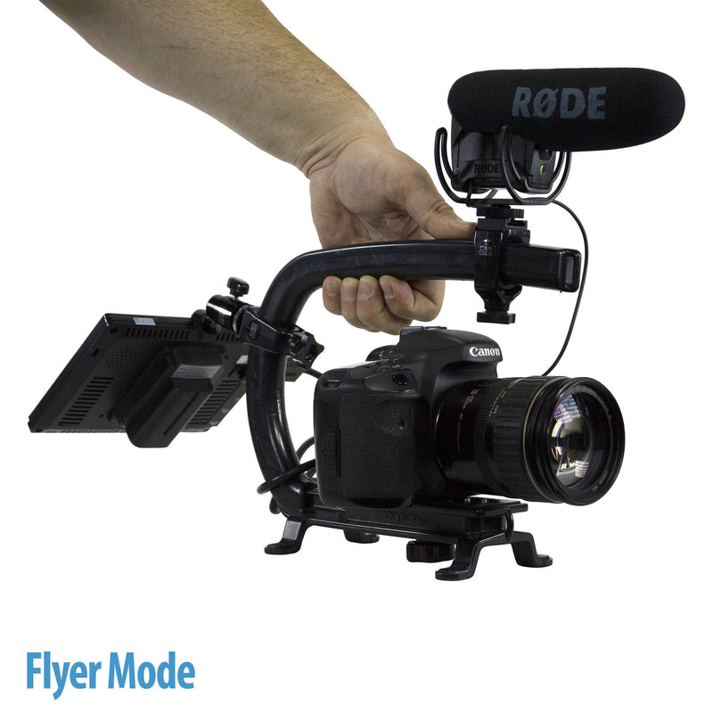 Original Cam Caddie Scorpion Video Camera Stabilizer Handle for Nikon, Canon, JVC, Toshiba, Sony, Olympus, Pentax, Apple iPhone, GoPro Hero 4, Hero 3+, Hero 3 and More - Black (0CC-0100-00)