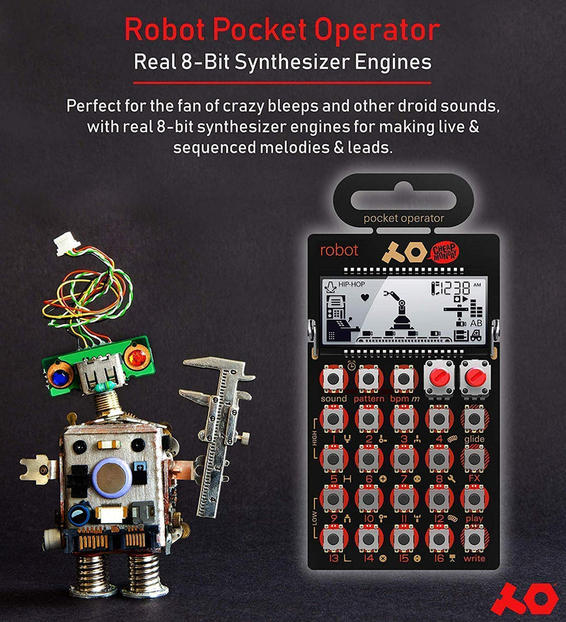 [AUSTRALIA] - Teenage Engineering PO-28 Pocket Operator Robot Lead Synthesizer/Sequencer 