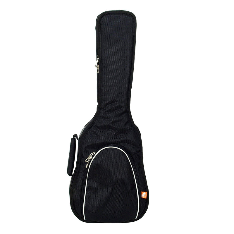 Hola! Music Heavy Duty CONCERT Ukulele Gig Bag (up to 24 Inch) with 15mm Padding, Black