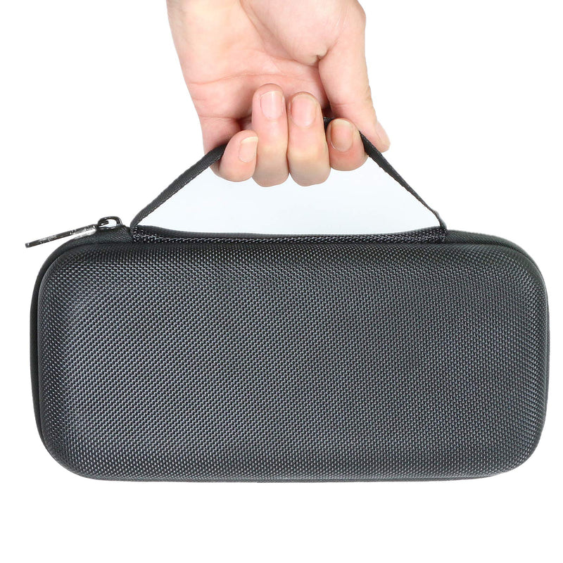 Khanka Hard Travel Case for Comica BoomX-D2/Comica BoomX-D D2 Lavalier Wireless Microphone System. (Case only, black）