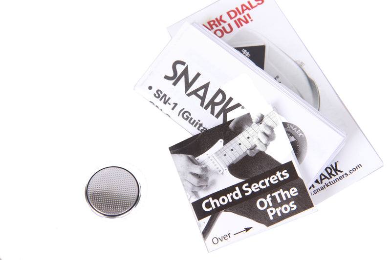 Snark SN1 Guitar Tuner (Blue) Standard Packaging