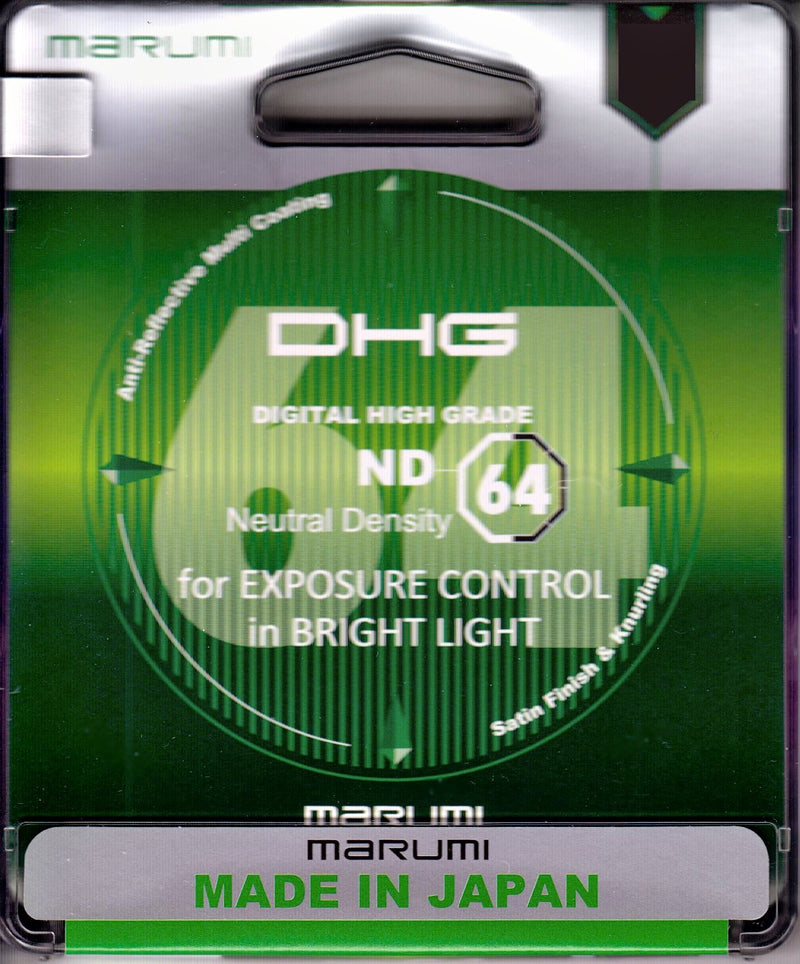 Marumi 72 mm Digital High Grade ND64 Filter for Camera Marumi DHG ND64 Filter 72mm