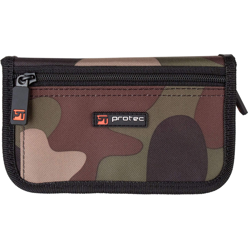 Protec Trumpet Mouthpiece Pouch (4-Piece) Camouflage Nylon with Zipper Closure, Model A221CAMO