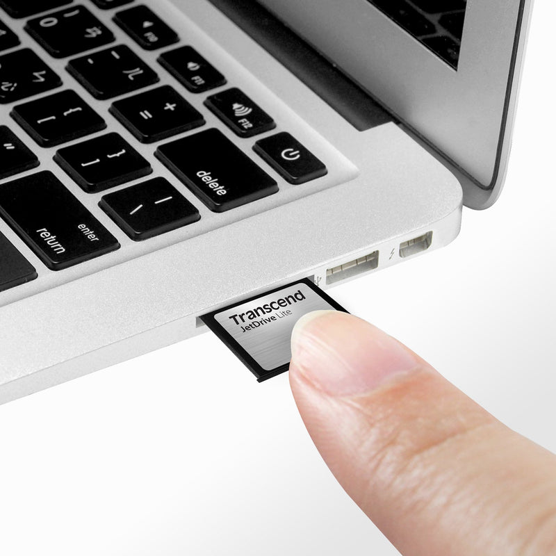 Transcend 128GB JetDrive Lite 130 Storage Expansion Card for 13-Inch MacBook Air (TS128GJDL130) , Black