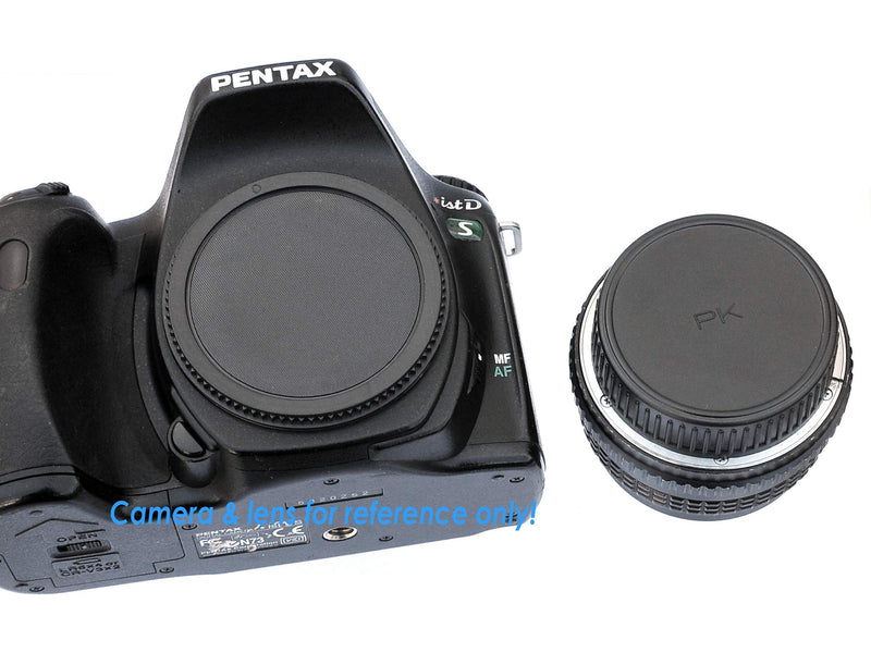 (3-Pack) Rear Lens Cap for Pentax K Mount, PK Lens Cap, Kmount Lens Rear Cover, PK Camera Body Cap for Pentax K K-70 K-1 K-3 II K-S2 K-S1 K-3 K-50 K-30 K-5 IIs K-5 II K-5 K-500 K-50 K-30 K-x K-7 K-m