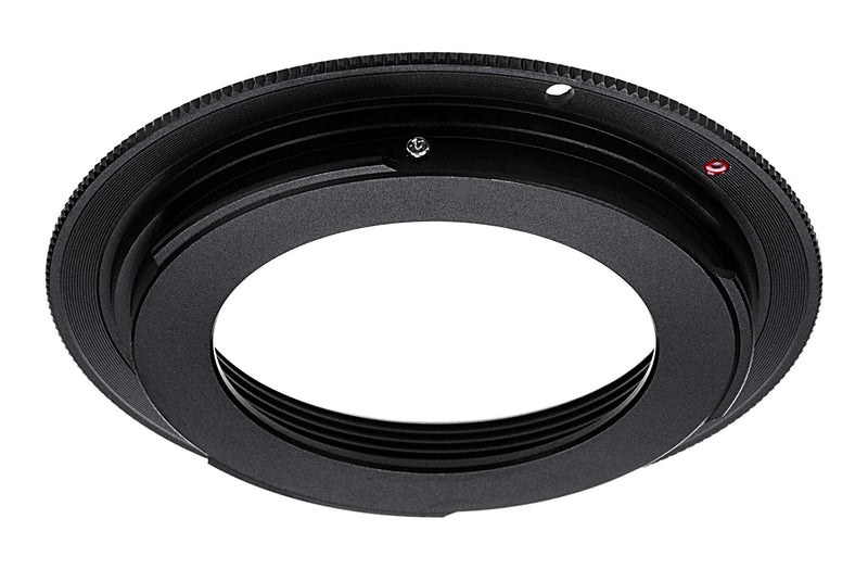 Fotodiox Lens Mount Adapter - M42 Type 2 Screw Mount SLR Lens to Canon EOS (EF, EF-S) Mount SLR Camera Body Standard Single