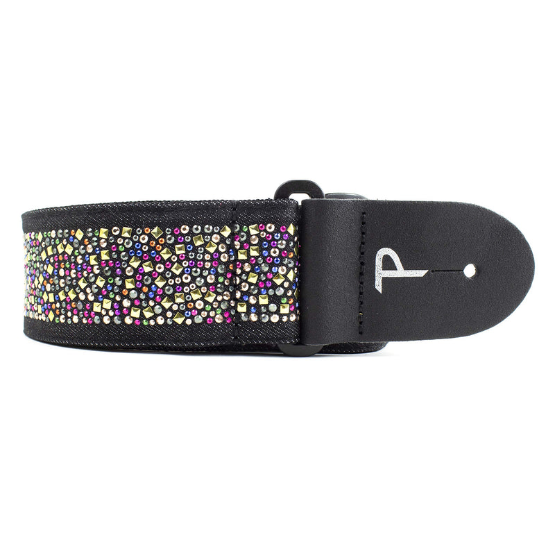 [AUSTRALIA] - P Perri's Leathers Ltd. Guitar Strap (TWSR-7108) Multi-colored 