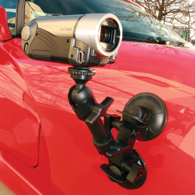 [AUSTRALIA] - Delkin Devices Fat Gecko Dual Suction Camera Mount (DDMOUNT-SUCTION) 