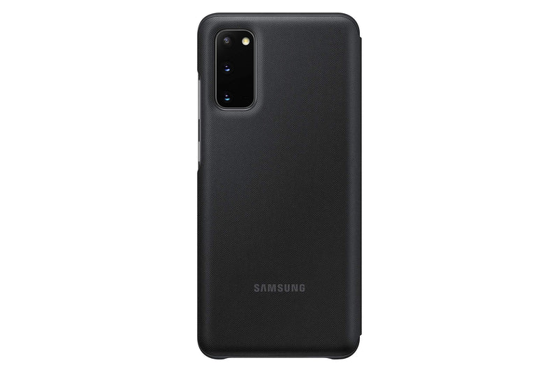 Samsung Galaxy S20 Case, LED Wallet Cover - Black (US Version with Warranty) (EF-NG980PBEGUS)