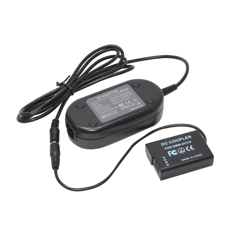 Camera AC Power Adapter Kit/Charger for Panasonic DMC-GX1 DMC-GF2 DMC-G3 Camcorders with DMW-DCC9 DC Coupler, Replacement for DMW-AC8 Plus DMW-DCC9, US Plug