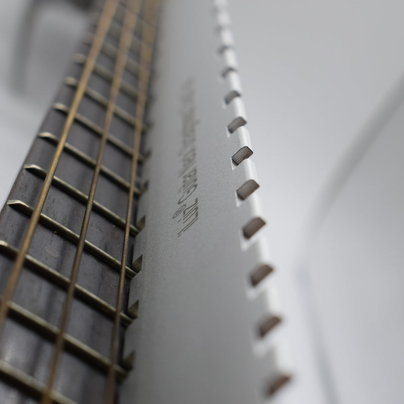 iLuiz Guitar Neck Notched Straight Edge Luthiers Tool for Gibson Fender and Most of Guitar Fretboard and Frets