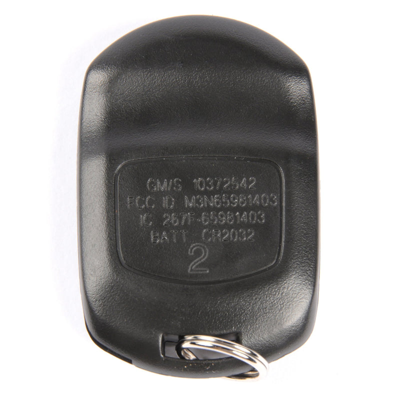 GM Genuine Parts 10372542 4 Button Keyless Entry Remote Key Fob