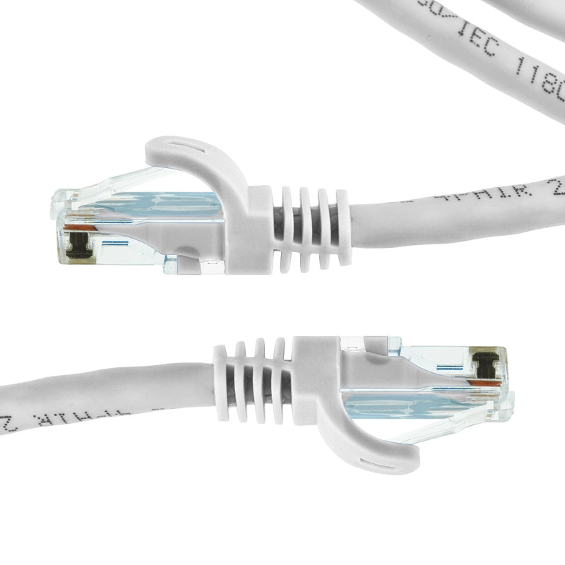 Mediabridge Ethernet Cable (10 Feet) - Supports Cat6 / Cat5e / Cat5 Standards, 550MHz, 10Gbps - RJ45 Computer Networking Cord (Part# 31-299-10B) 10FT White