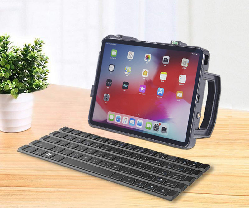 MegaMount Multimedia Rig Case Video stabilizer for Apple iPad Pro 12.9 inch *[2018 3rd GEN ONLY]* Easily Attach Lenses, Lights, Microphones. Great for Video Recording. Mounts on Tripods and Monopods