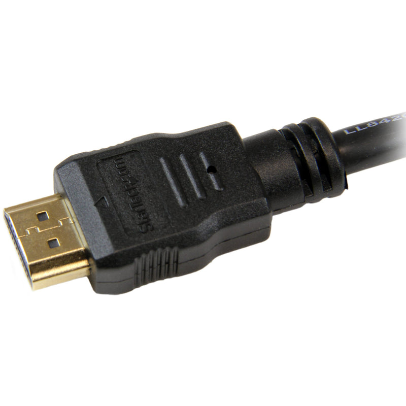 StarTech.com 2m 4K High Speed HDMI Cable - Gold Plated - UHD 4K x 2K - Premium HDMI Video Cable for Your TV, Monitor or Display (HDMM2M),Black