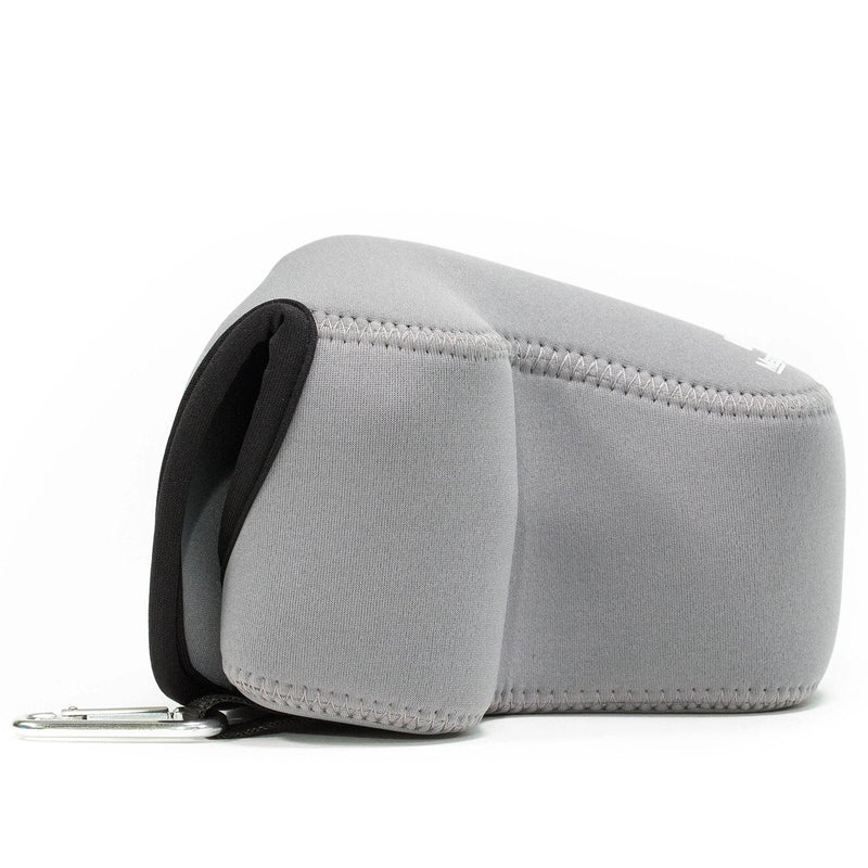 MegaGear Ultra Light Neoprene Camera Case Compatible with Panasonic Lumix DMC-GX8 (14-140mm) Grey