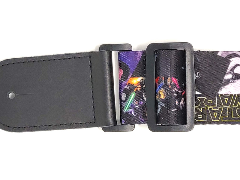 StarWars 2 Inches Wide Guitar Straps | Polyester with genuine leather