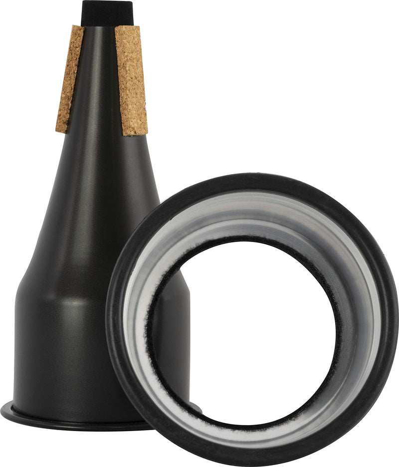 Denis Wick DW5531 Adjustable Cup Trumpet Mute,Blck/Silver