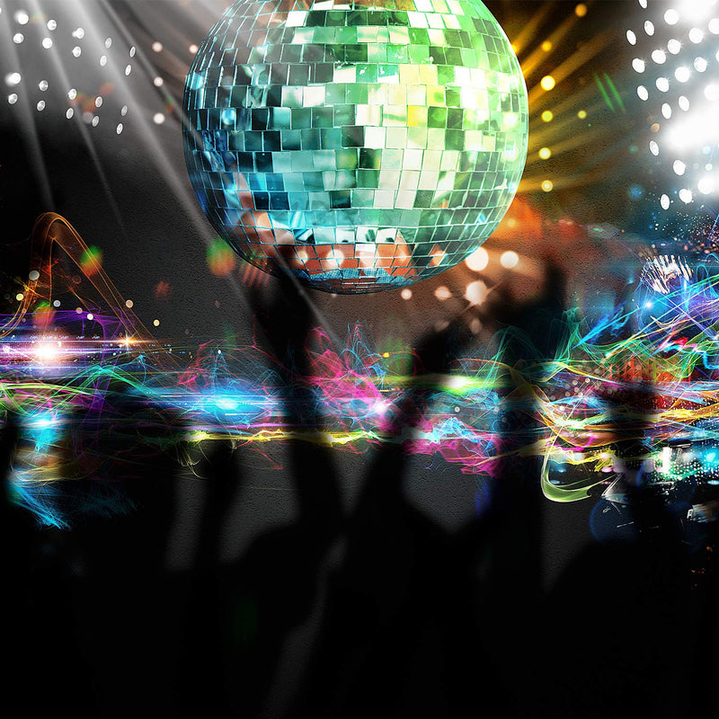 [AUSTRALIA] - 2 Pieces Mirror Disco Ball, 70's Disco Party Decoration, Hanging Ball for Party or DJ Light Effect, Home Decorations, Stage Props, Game Accessories (Silver, 4 Inch) 