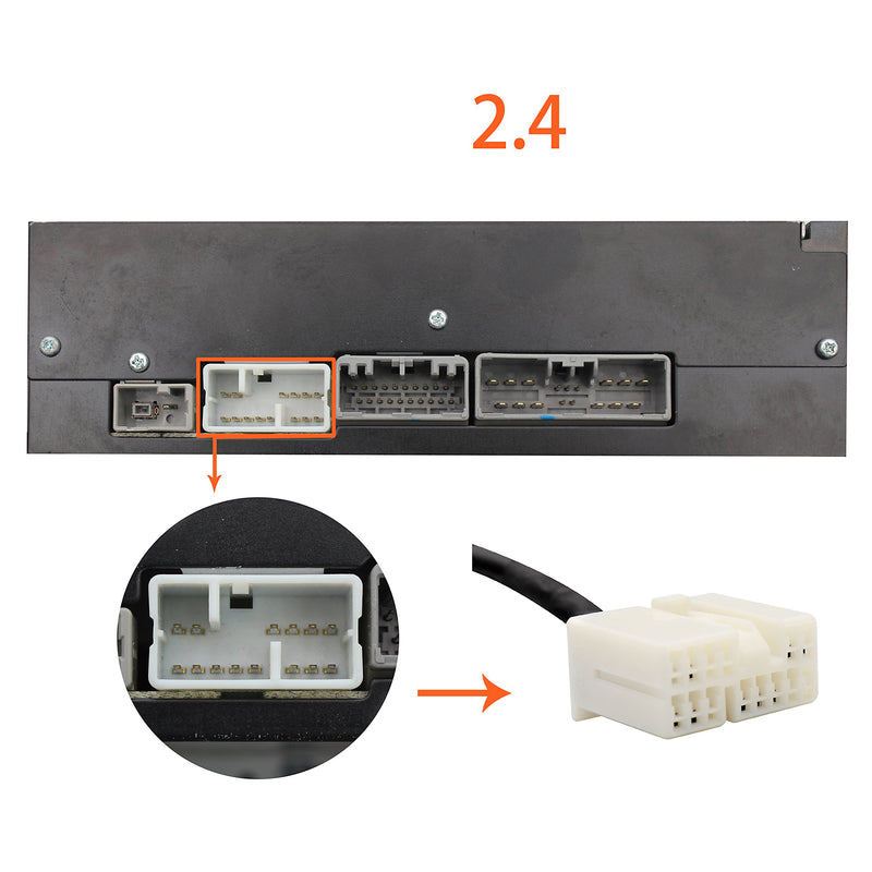 [AUSTRALIA] - Auxillary Adapter,Yomikoo 3.5mm AUX Adapter Car MP3 Player Radio Car Digital Music Cd Changer for Honda 2.4 Civic 2006-2010 Element 2003-2011 Odyssey 2005-2010 Acure CSX 2006-2011 RDX 2007-2011 type1 