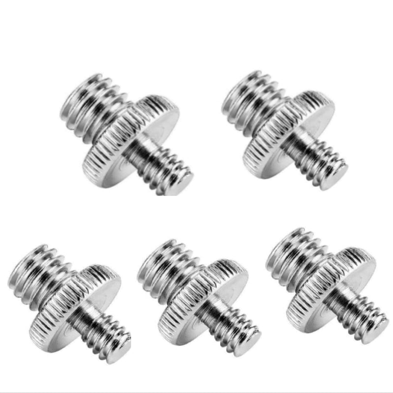 Donuts 23pcs 1/4 Inch and 3/8 Inch Camera Converter Threaded Mount Screws Set Hot Shoe Adapter Mount Camera Ball Head Set for Camera/Tripod/Monopod/Light Stand 23pack