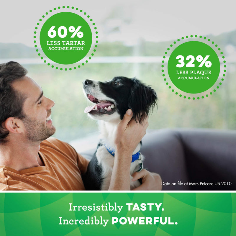 Greenies Original Regular Natural Dental Dog Treats (25-50lb. Dogs) 3 Treats