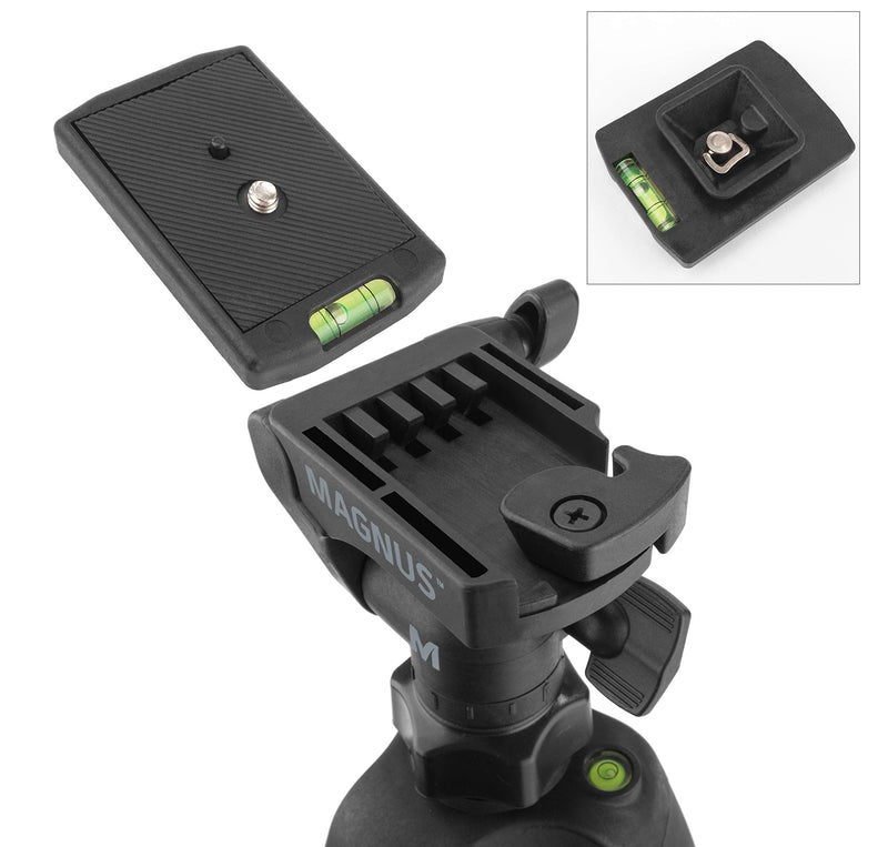 Magnus DXPV-QR Quick Release Plate for DX and PV Series Tripods