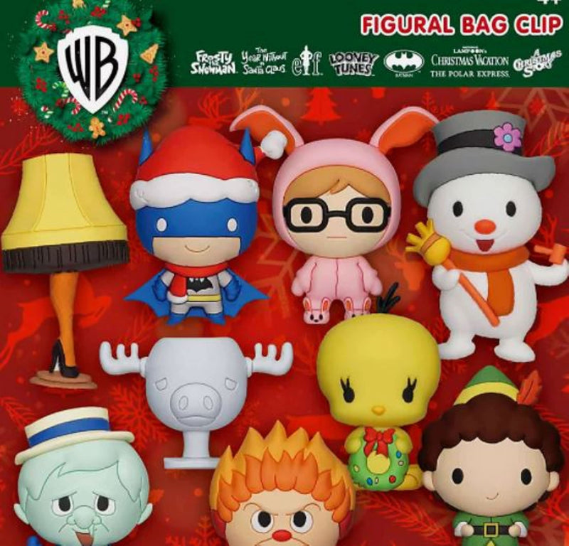 Warner Bros. Christmas - 3D Foam Bag Clip in Blind Bag