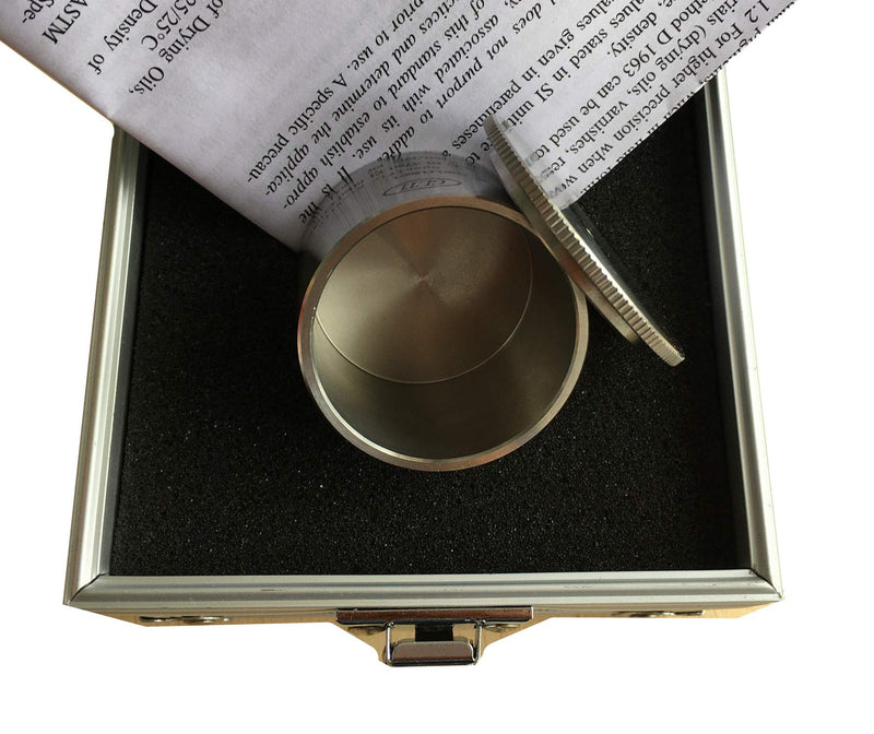 GLTL Optional Paint Density Specific Gravity Cups Stainless Steel (37ml) 37ml