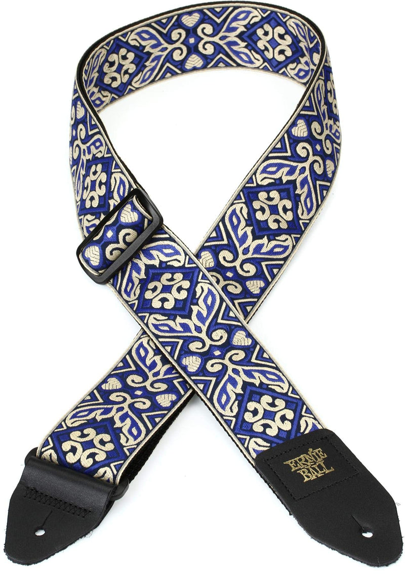 Ernie Ball Tribal Blue Jacquard Strap