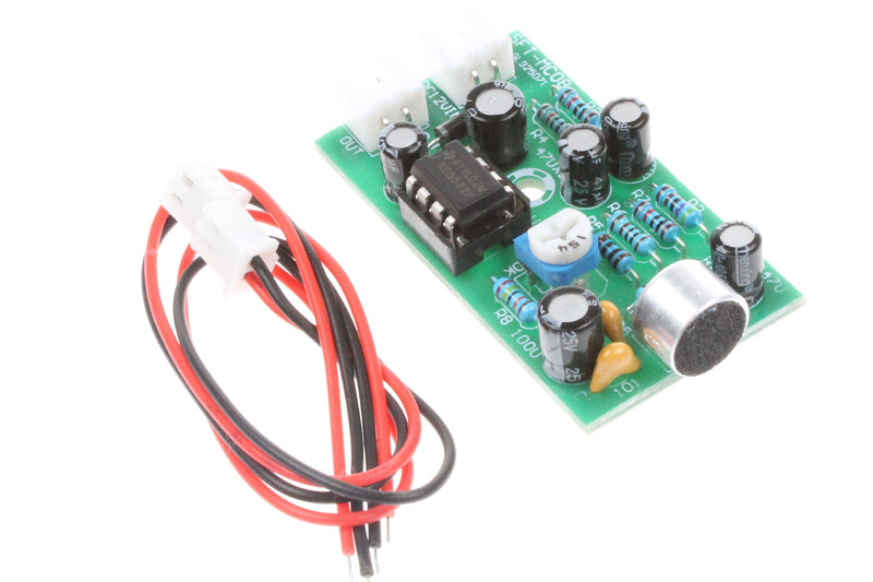 [AUSTRALIA] - NOYITO 12V High-fidelity Microphone Pickup Module Noise Reduction Microphone Amplifier Board High Sensitivity Kit - Adjustable sensitivity 